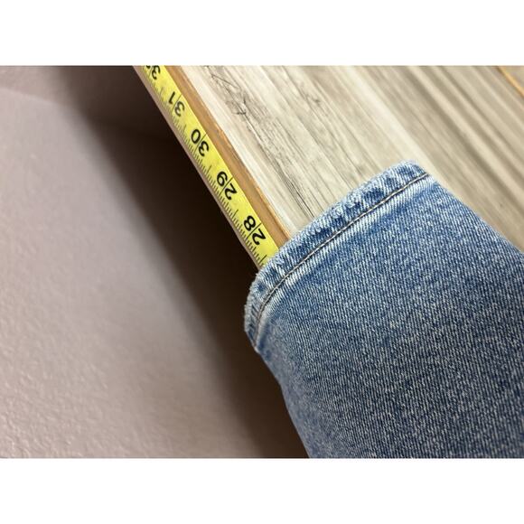 American Eagle Womens Mom Jeans Size 0 Regular Medium Wash Denim Straight - Picture 12 of 16